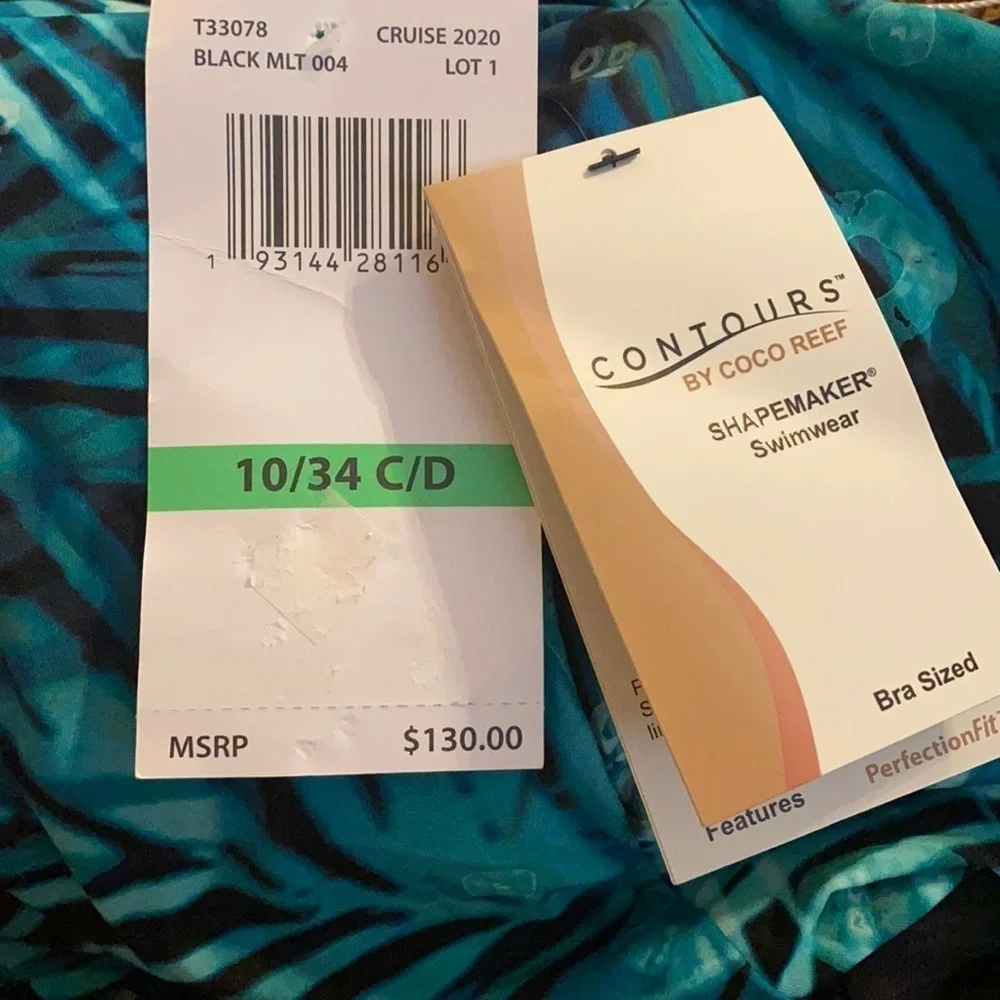 COCO Reef Somba Contour Amaris Colorblock Swimsuit - Picture 6 of 9